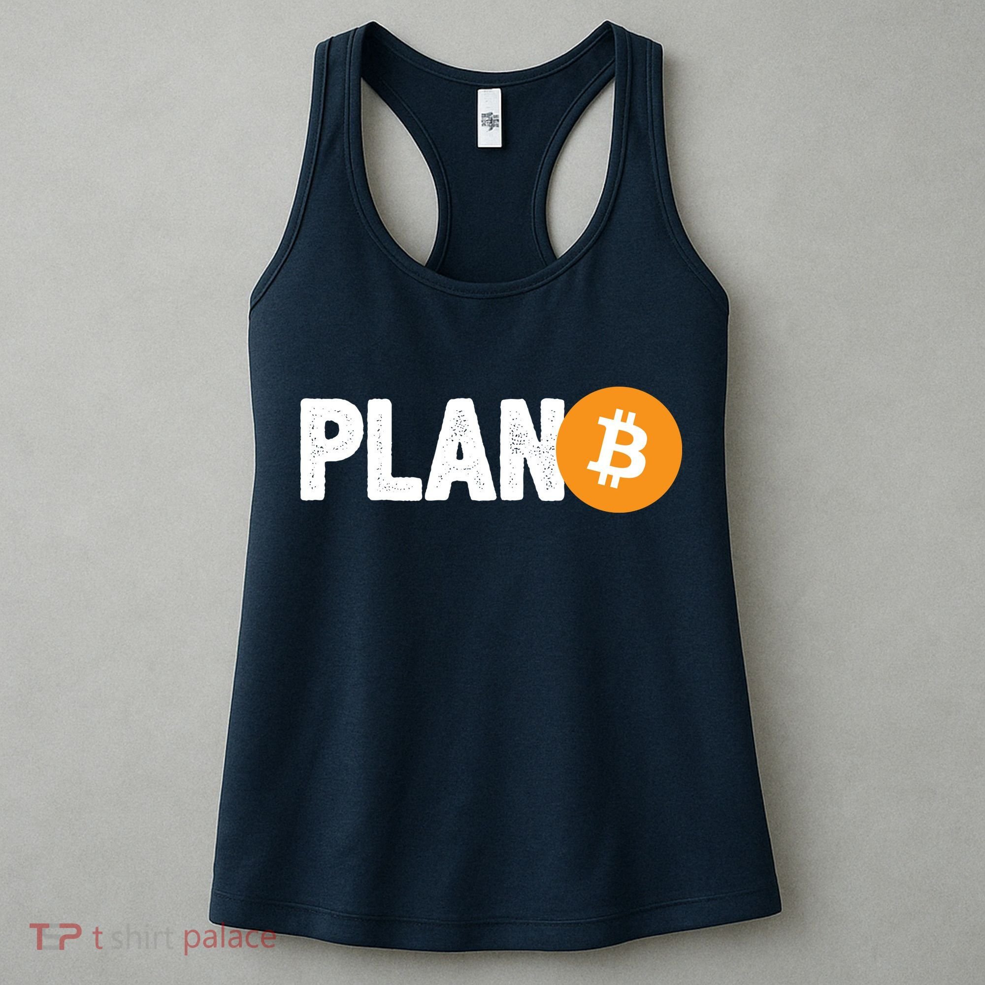 Plan B Funny Bitcoin Women's Tank Top