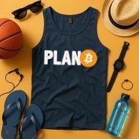 Plan B Funny Bitcoin Tank Top thumb 4