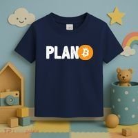 Plan B Funny Bitcoin Toddler T-Shirt thumb 3