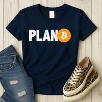 Plan B Funny Bitcoin Women's T-Shirt thumb 3