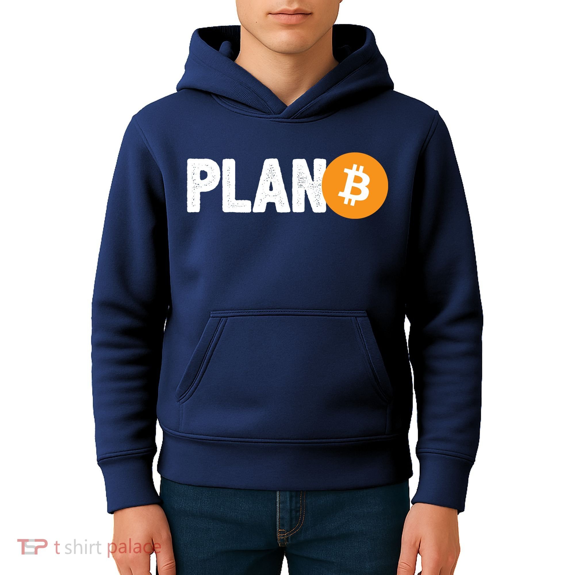 Plan B Funny Bitcoin Kids Hoodie