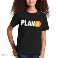 Plan B Funny Bitcoin Kids T-Shirt thumb 2
