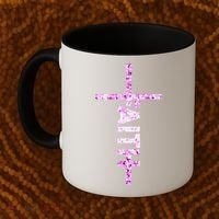 Powered By FAITH Saved By JESUS - Christian Coffee Mug thumb 2