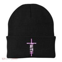 Powered By FAITH Saved By JESUS - Christian Beanie thumb 0