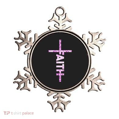 Powered By FAITH Saved By JESUS - Christian Ornament