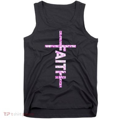 Powered By FAITH Saved By JESUS - Christian Tank Top