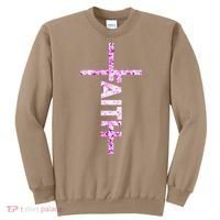 Powered By FAITH Saved By JESUS - Christian Sweatshirt thumb 0