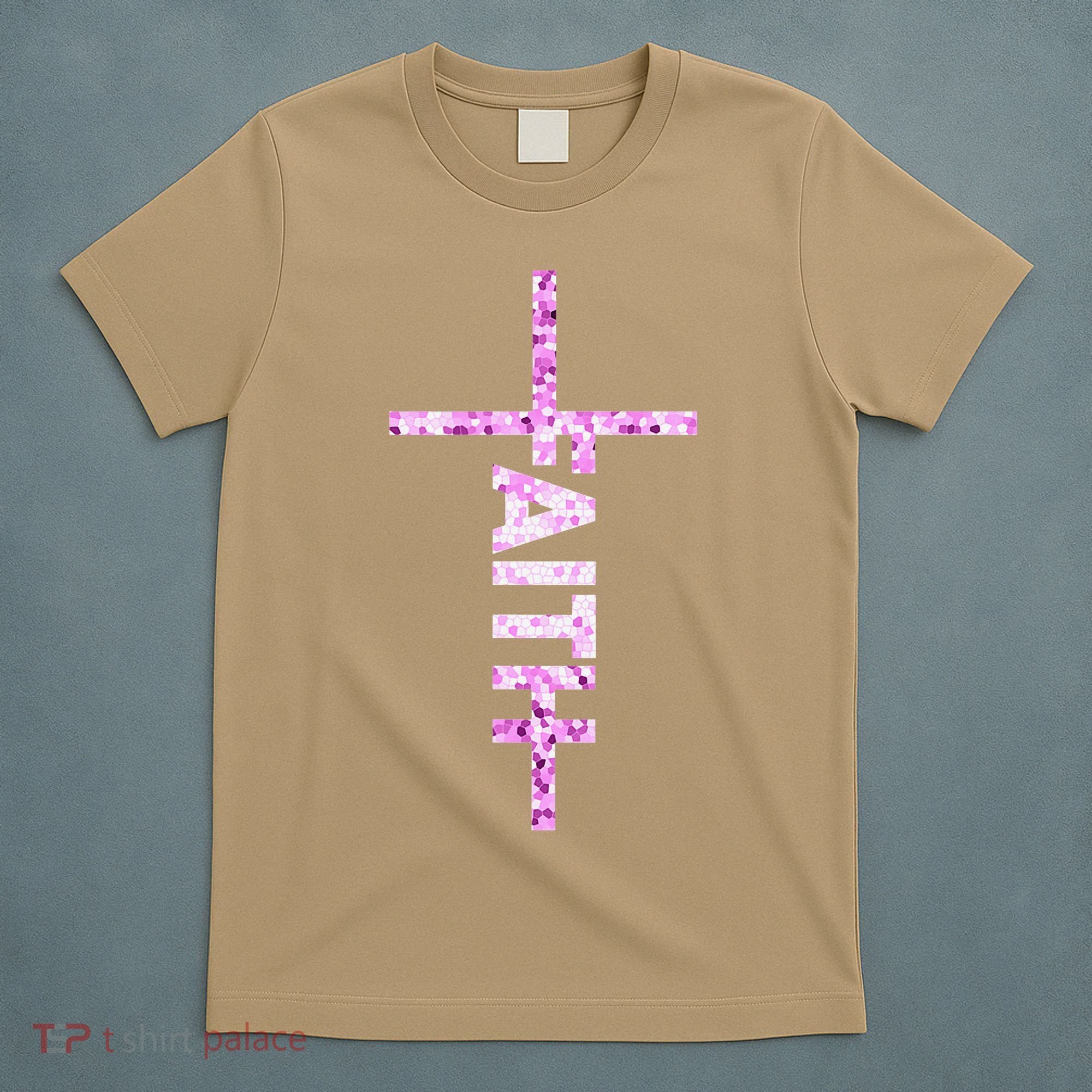 Powered By FAITH Saved By JESUS - Christian T-Shirt