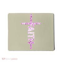 Powered By FAITH Saved By JESUS - Christian Mousepad thumb 0