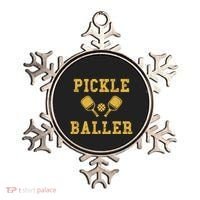 Pickle Baller Funny Sport Lover Ornament thumb 0