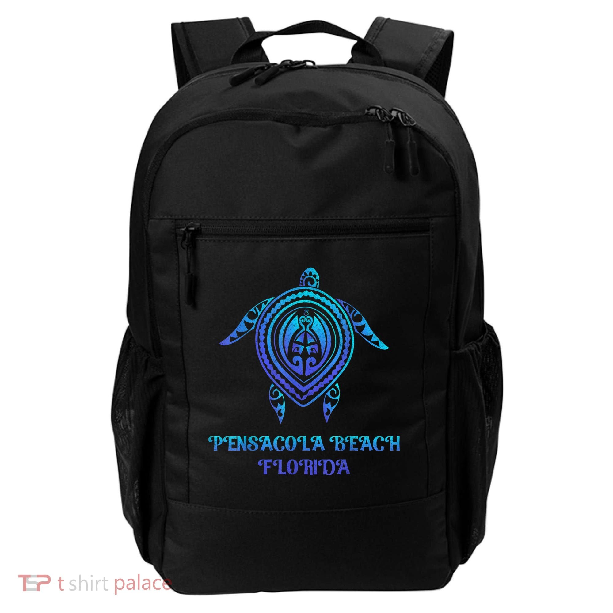 Pensacola Beach Florida Beach Souvenirs Sea Turtle Tribal Backpack