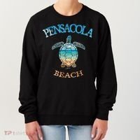 Pensacola Beach, FL, Sea Turtle Women's Sweatshirt thumb 0