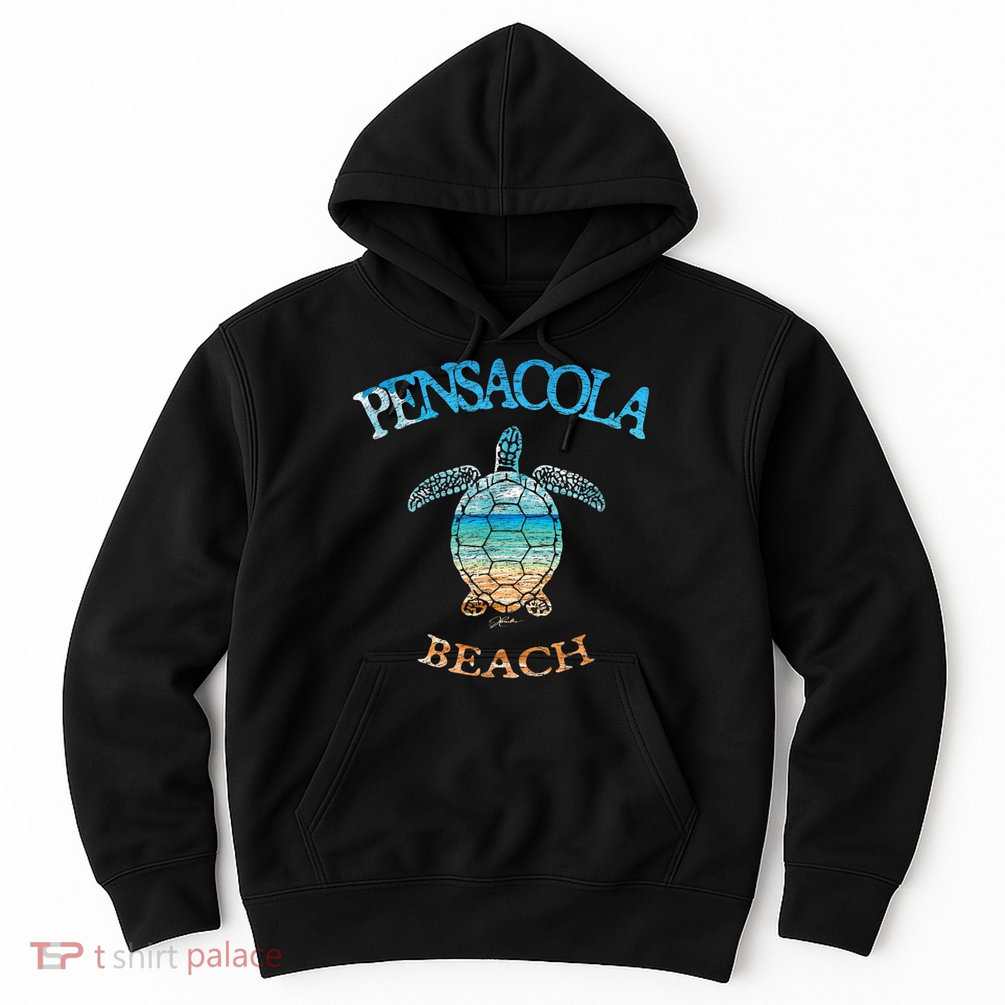 Pensacola Beach, FL, Sea Turtle Hoodie