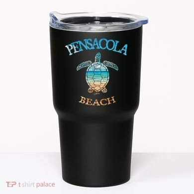 Pensacola Beach, FL, Sea Turtle Tumbler