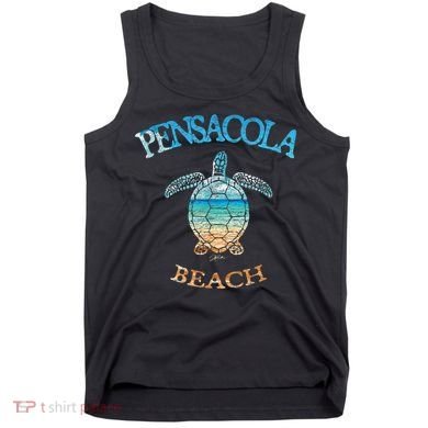 Pensacola Beach, FL, Sea Turtle Tank Top