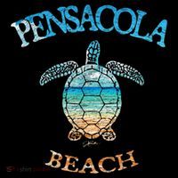 Pensacola Beach, FL, Sea Turtle Kids Hoodie thumb 5
