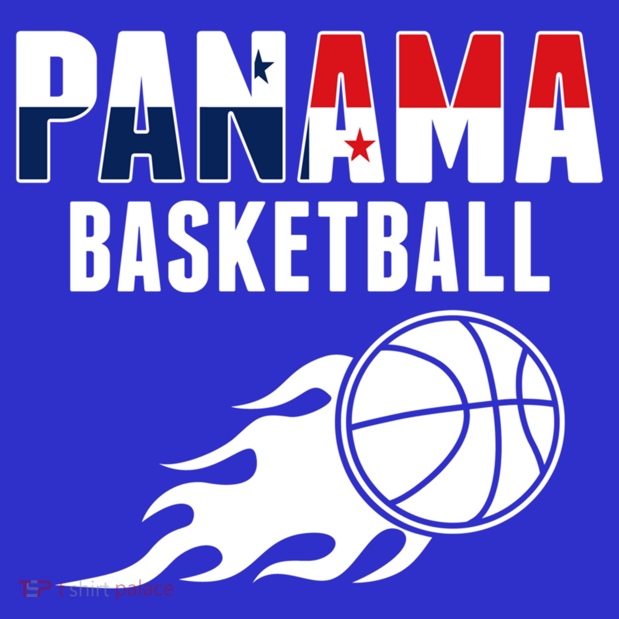 Panama Basketball Fans Jersey Gift Panaian Flag Sport Lovers Gift T-Shirt