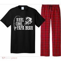 Papa Bear Fishing Reel Cool Papa Bear Pajama Set thumb 0