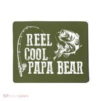 Papa Bear Fishing Reel Cool Papa Bear Mousepad thumb 0
