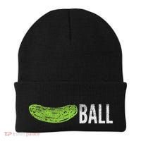 Pickle Ball Funny Pickleball Sport Pun Player Women Gift Beanie thumb 0