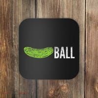 Pickle Ball Funny Pickleball Sport Pun Player Women Gift Coaster thumb 0