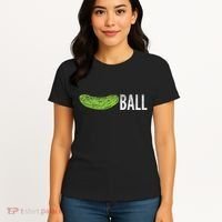 Pickle Ball Funny Pickleball Sport Pun Player Women Gift Women's T-Shirt thumb 4