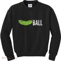Pickle Ball Funny Pickleball Sport Pun Player Women Gift Kids Sweatshirt thumb 0