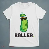 Pickle Baller Funny Pickleball T-Shirt thumb 5