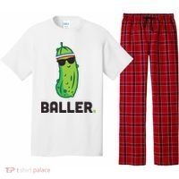 Pickle Baller Funny Pickleball Pajama Set thumb 0