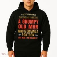Pontoon Boat Fun At The Lake Tritoon Captains Hoodie thumb 2