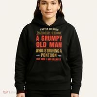 Pontoon Boat Fun At The Lake Tritoon Captains Hoodie thumb 5