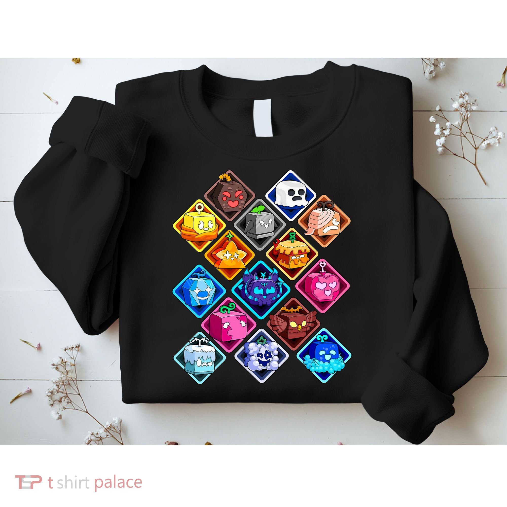 Plush Blox Fruit Costume  Sweatshirt