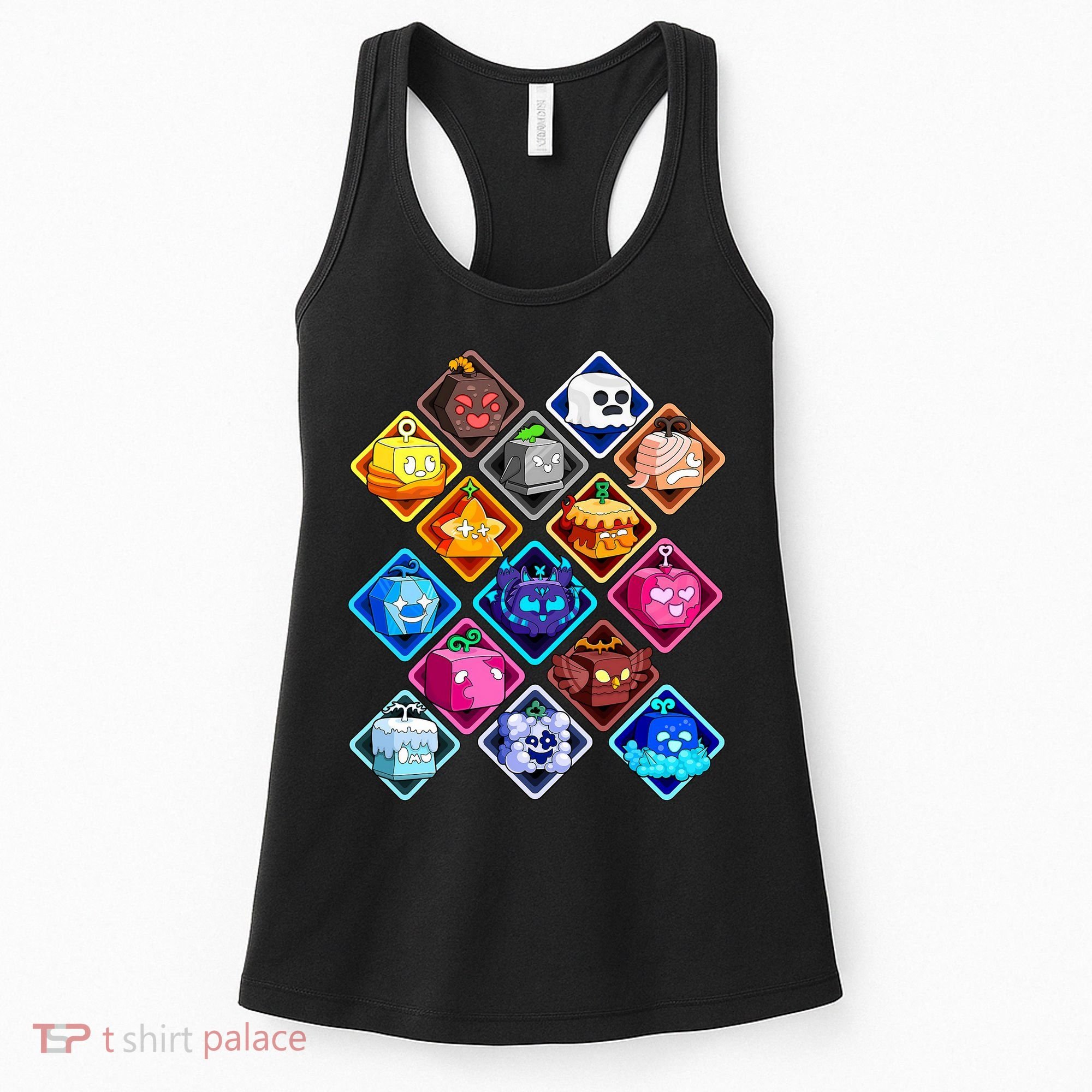 Plush Blox Fruit Costume  Women's Tank Top