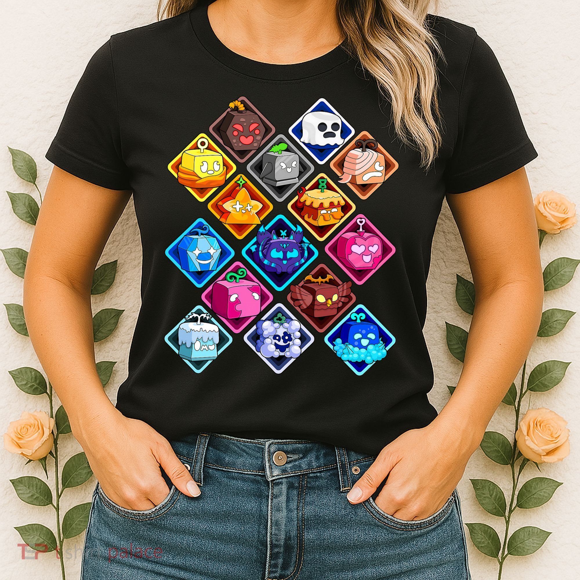 Plush Blox Fruit Costume  Women's T-Shirt