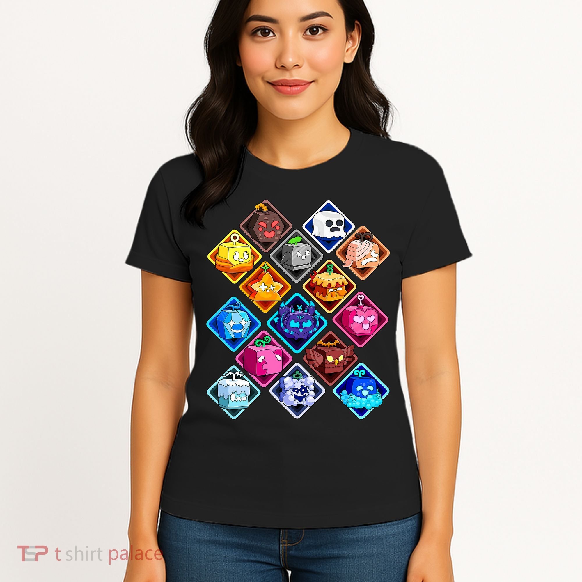 Plush Blox Fruit Costume  Women's T-Shirt