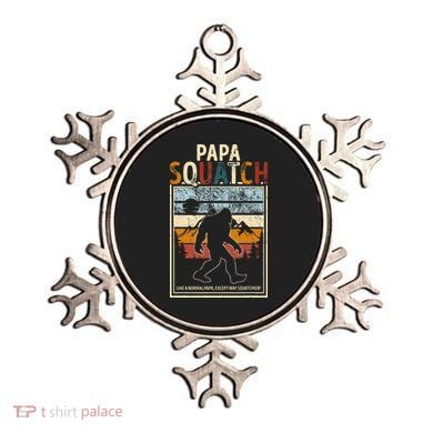 Papa Bigfoot Funny Sasquatch Bigfoot Fathers Day Ornament