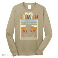 Papa Bigfoot Funny Sasquatch Bigfoot Fathers Day Long Sleeve Shirt thumb 0