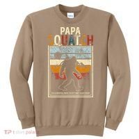 Papa Bigfoot Funny Sasquatch Bigfoot Fathers Day Sweatshirt thumb 0