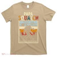 Papa Bigfoot Funny Sasquatch Bigfoot Fathers Day T-Shirt thumb 0