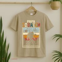 Papa Bigfoot Funny Sasquatch Bigfoot Fathers Day T-Shirt thumb 2