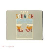 Papa Bigfoot Funny Sasquatch Bigfoot Fathers Day Mousepad thumb 0