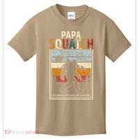Papa Bigfoot Funny Sasquatch Bigfoot Fathers Day Kids T-Shirt thumb 0