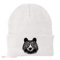 Papa Bear Face Sunglasses Papa Bear Lover FatherS Day Beanie thumb 0
