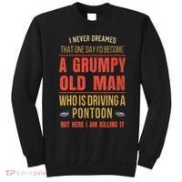 Pontoon Boat Fun At The Lake Tritoon Captains Sweatshirt thumb 0