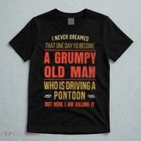 Pontoon Boat Fun At The Lake Tritoon Captains T-Shirt thumb 5