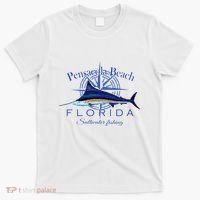 Pensacola Beach Florida Sailfish Billfish Saltwater Fishing T-Shirt thumb 0