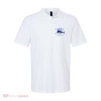 Pensacola Beach Florida Sailfish Billfish Saltwater Fishing Polo thumb 0