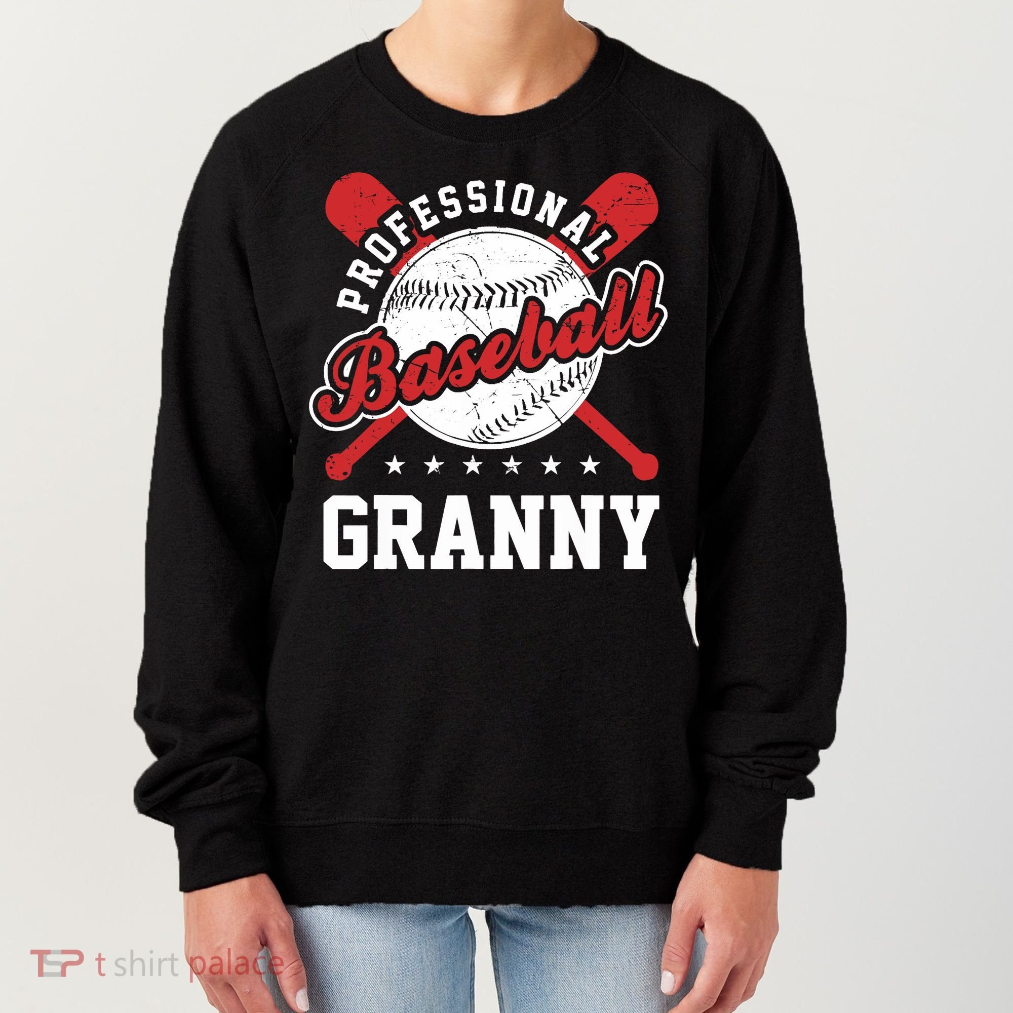 Professional Baseball Granny Team Sport Women's Sweatshirt