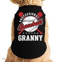 Professional Baseball Granny Team Sport Doggie Tank thumb 0