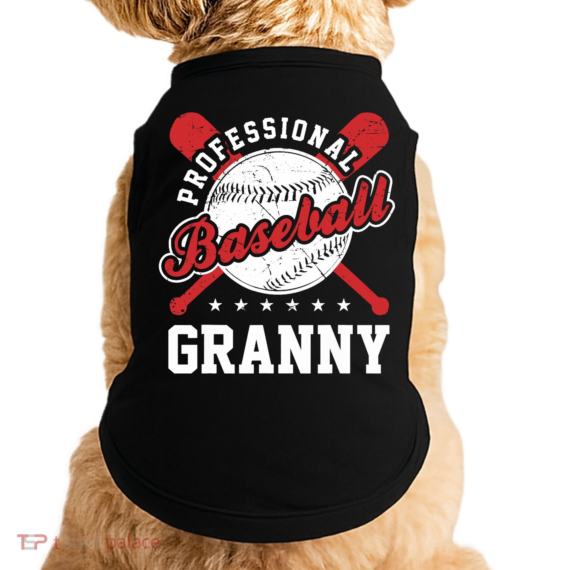 Professional Baseball Granny Team Sport Doggie Tank
